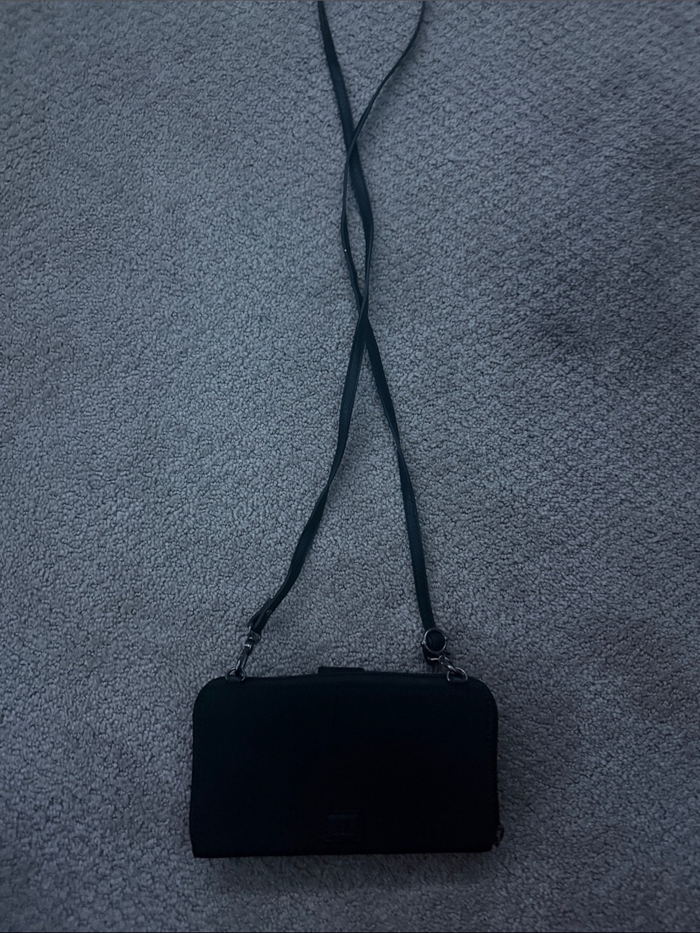 The Sak Black Crossbody Wallet Bag